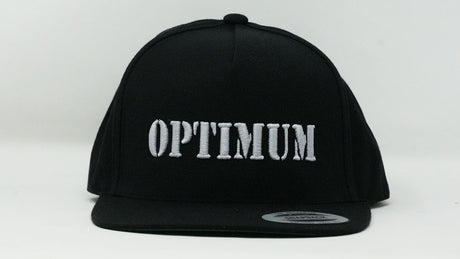 5 Panel Premium Puff Embroidered OB Snapback Black