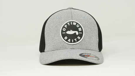 Flexfit Melange Trucker Black Mesh OB Patch