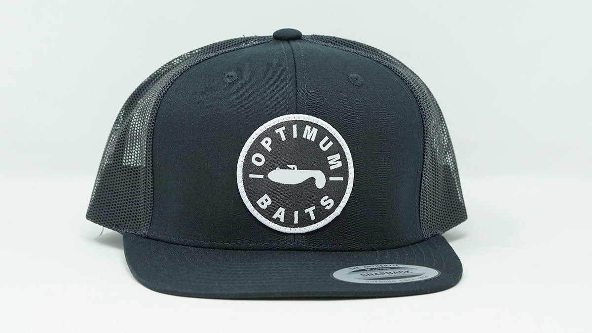 Retro Trucker Black Mesh OB Patch