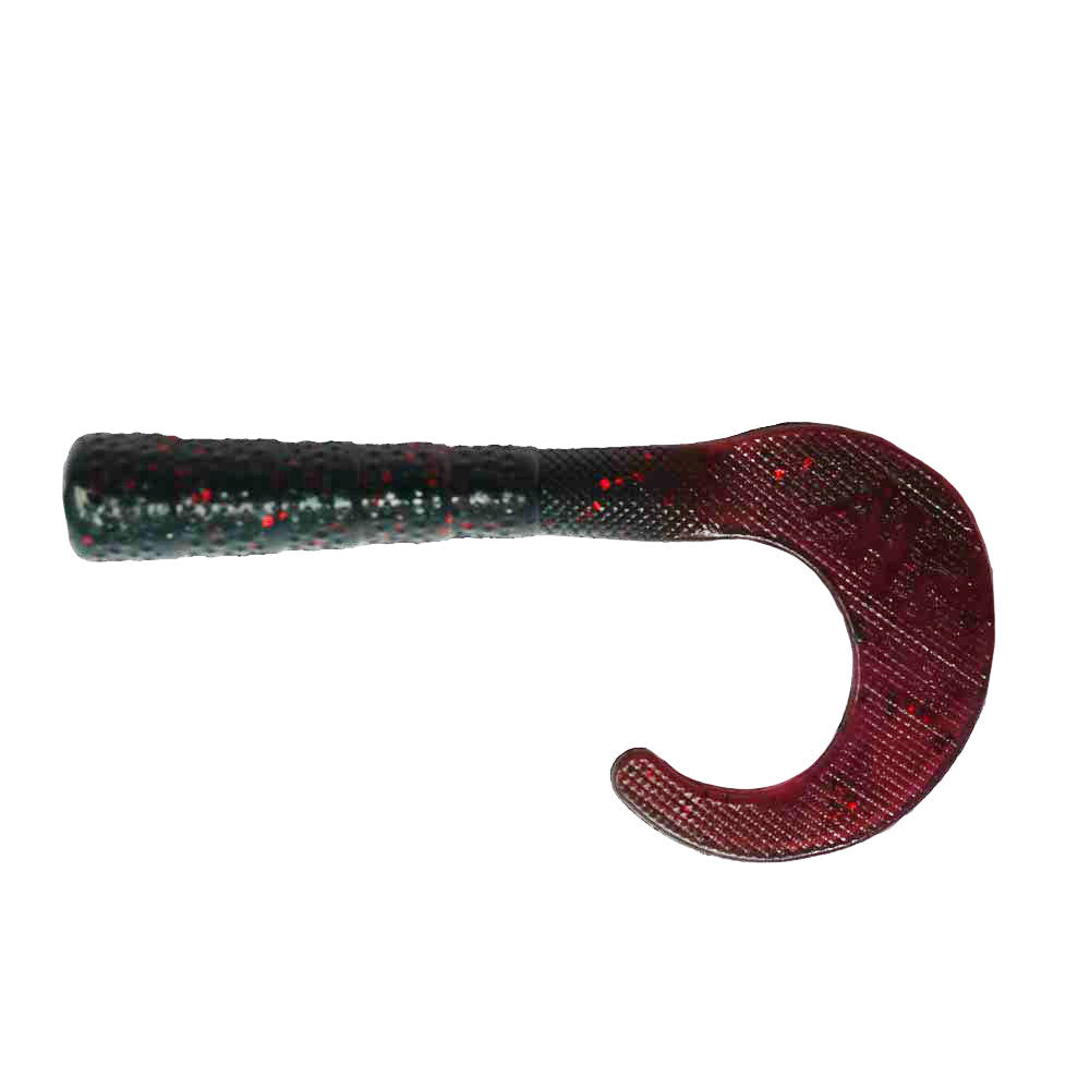 Monarch Grub 211 Motor Oil Red AA Worms The Lunker's Choice