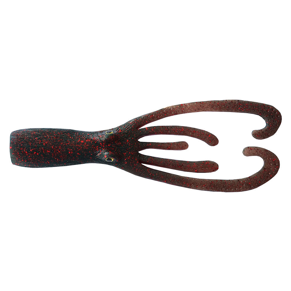 Magnum Octopus 211 Motor Oil Red AA Worms The Lunker's Choice