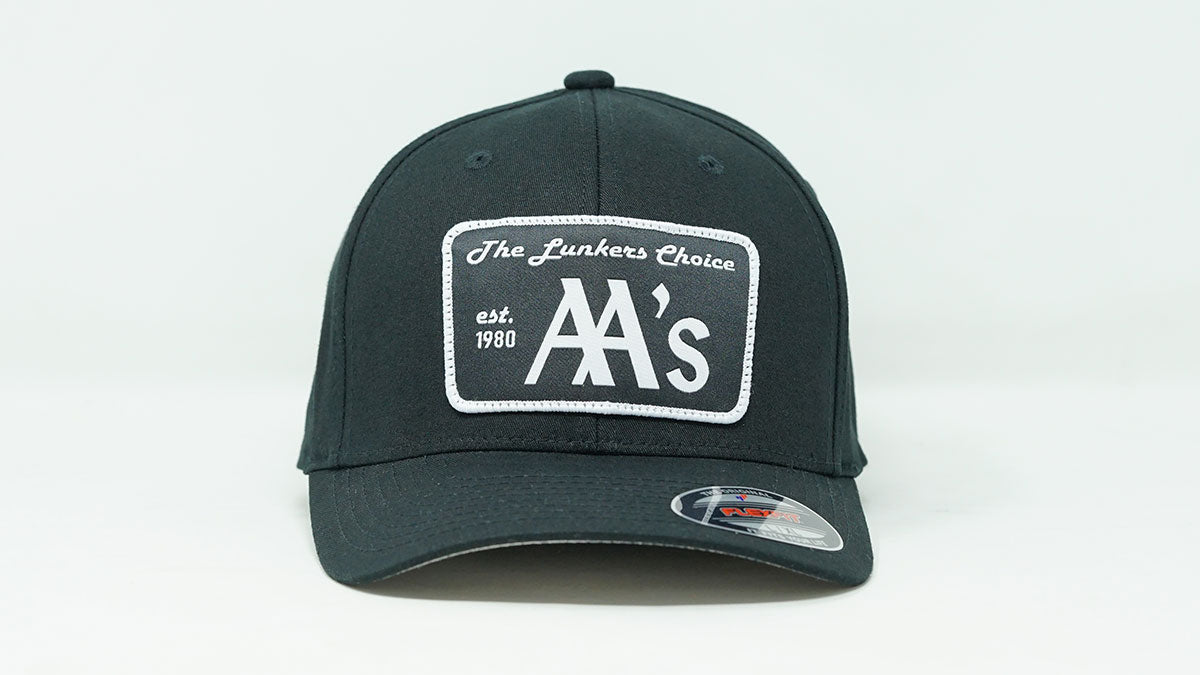 V-Flexfit Cotton Twill AA Patch Black