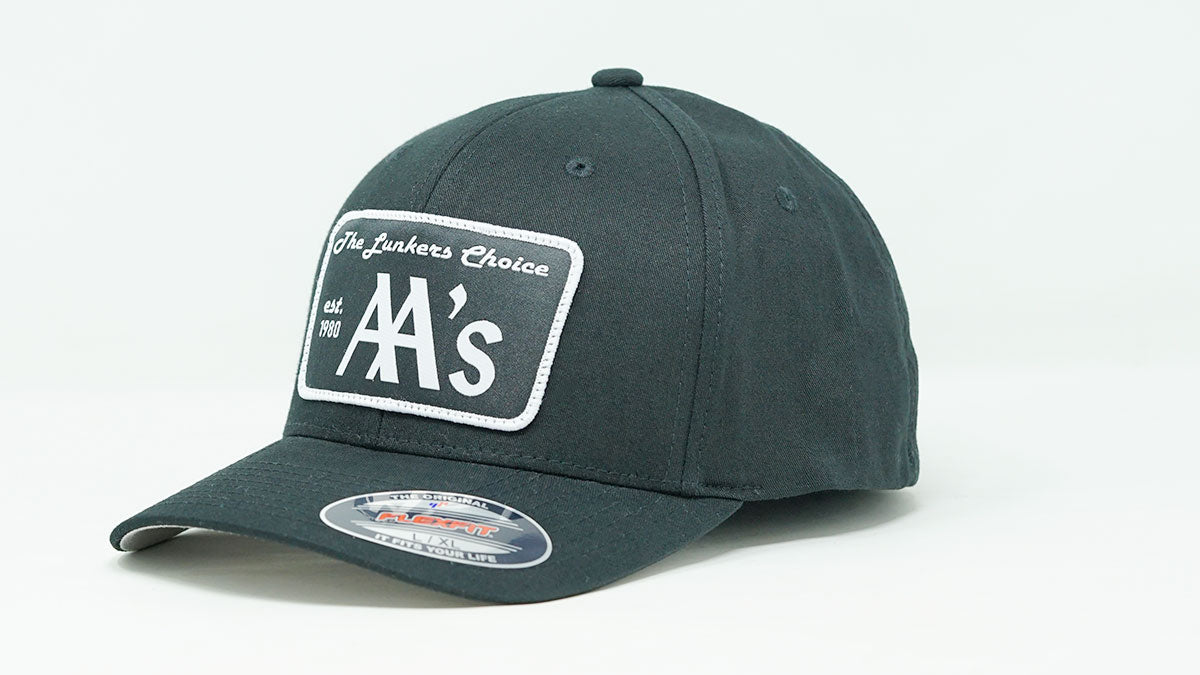 V-Flexfit Cotton Twill AA Patch Black
