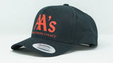 Retro 5-Panel Snapback AA Black