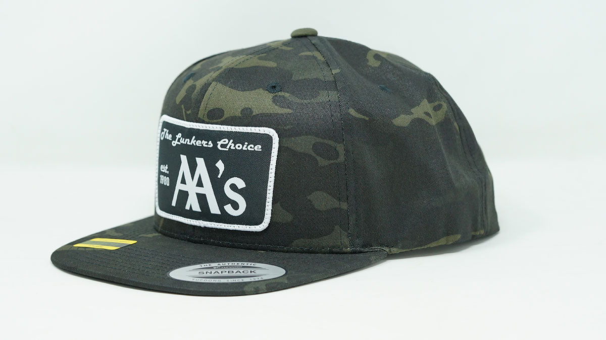 AA SNAPBACK BLACK MULTICAM