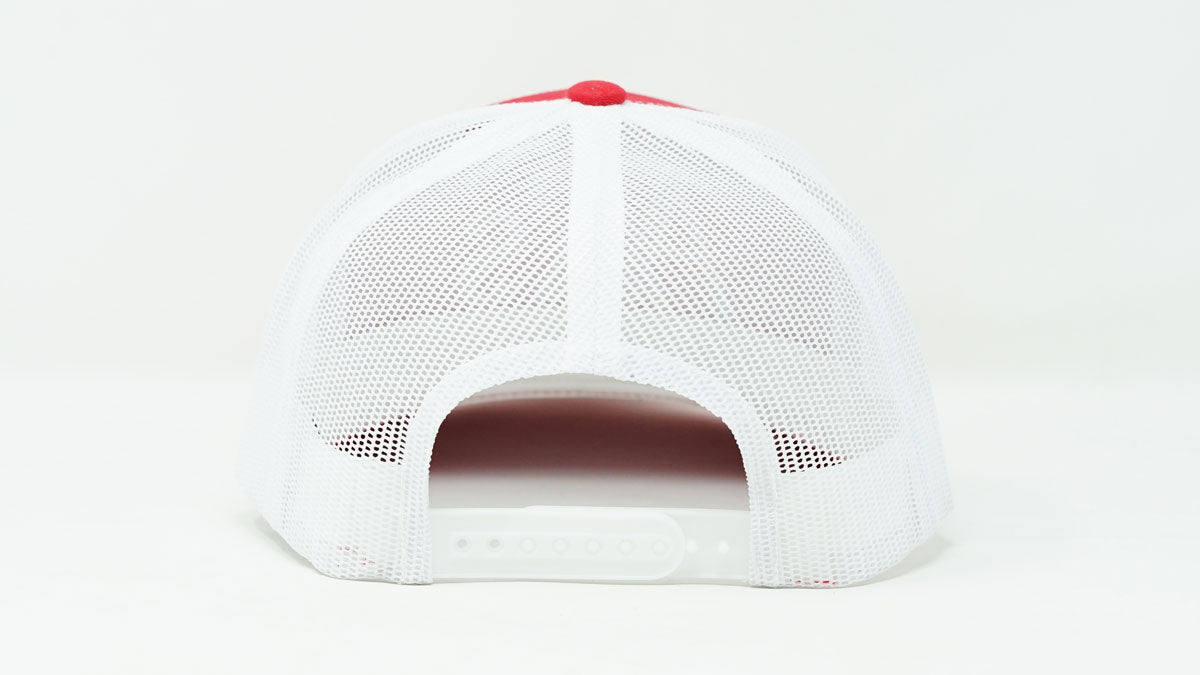 Retro Trucker 2-Tone AA Logo Red / White