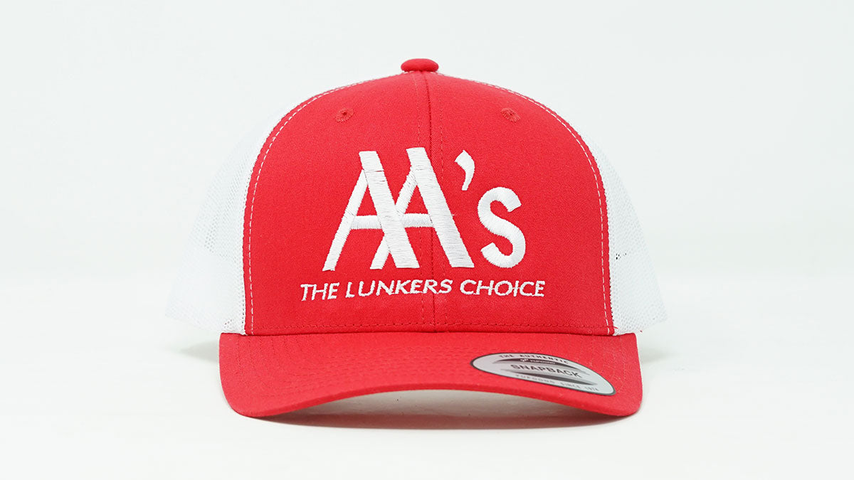 Retro Trucker 2-Tone AA Logo Red / White
