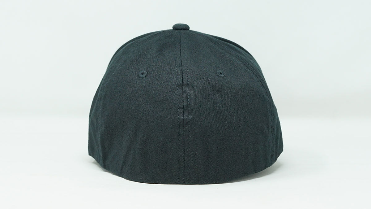 V-Flexfit Cotton Twill OB Patch Black