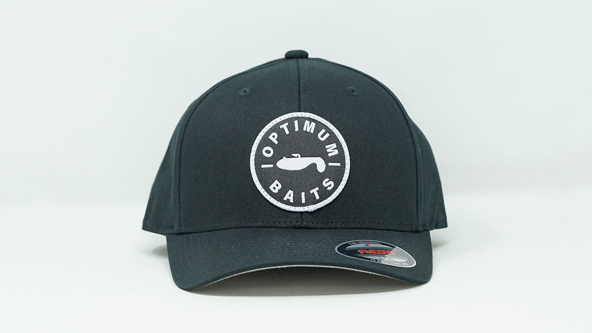 V-Flexfit Cotton Twill OB Patch Black