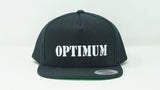 5 Panel Cotton Twill Snapback Black OB