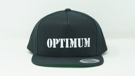 5 Panel Cotton Twill Snapback Black OB