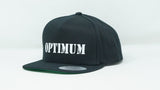 5 Panel Cotton Twill Snapback Black OB