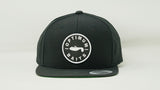 Optimum Baits Circle Logo Patch Snapback Black Hat