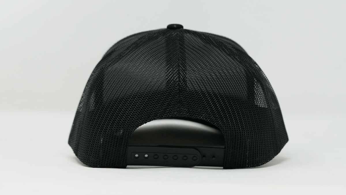Recycled Retro Trucker Black Mesh OB Patch
