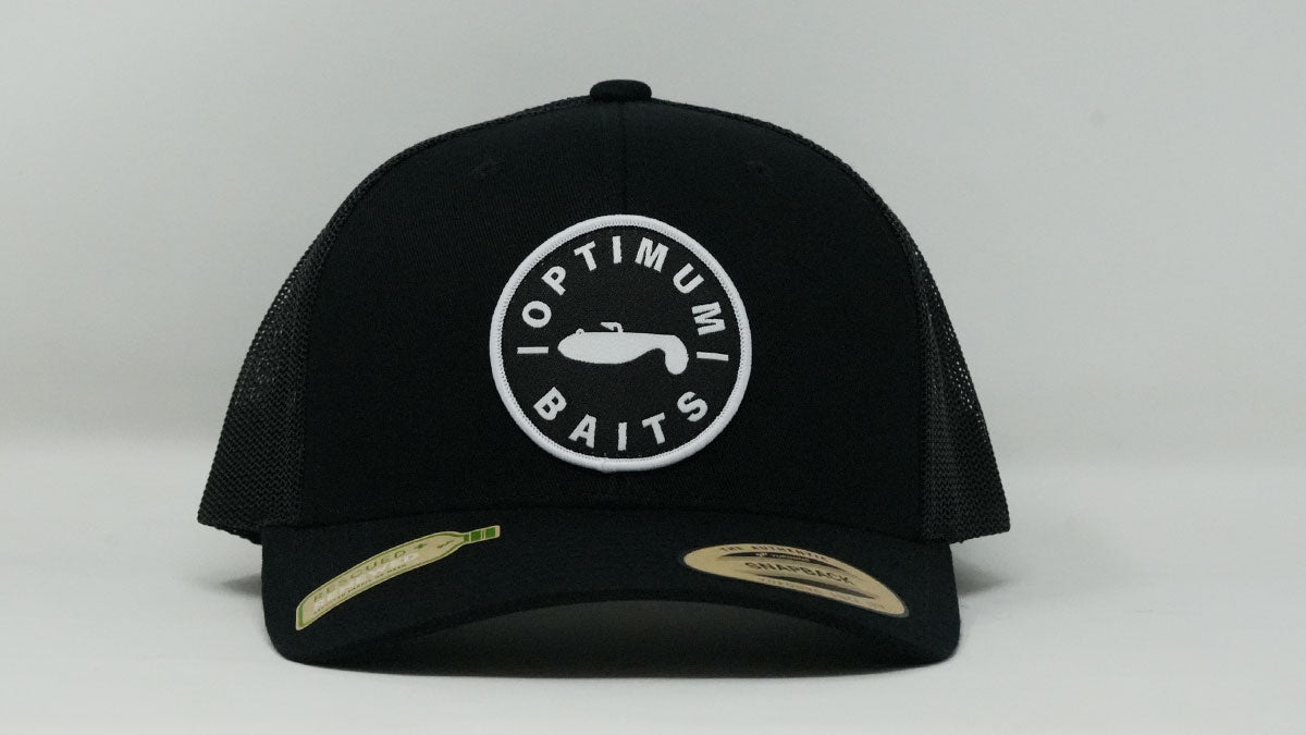 Recycled Retro Trucker Black Mesh OB Patch