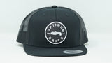 Retro Trucker Black Mesh OB Patch