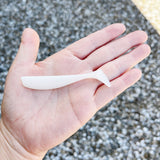 [ONE-OFFS]  Old AA 3" Junior Shad Mold Pearl White 50 pcs for SPECIAL PRICE