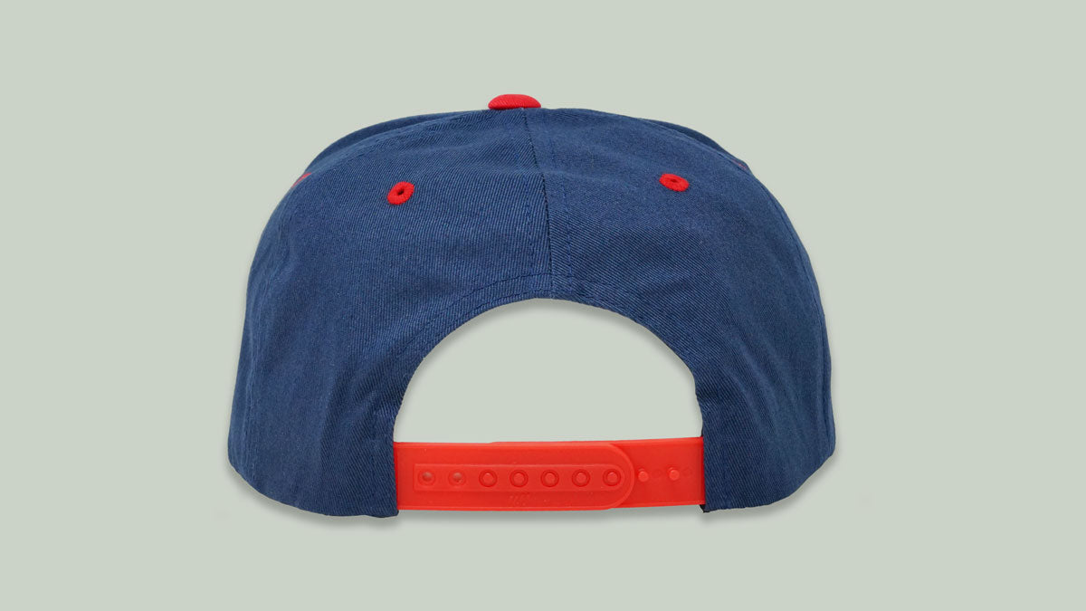 5 PANEL Cotton Twill Snapback 2-Tone