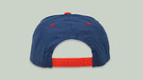 5 PANEL Cotton Twill Snapback 2-Tone
