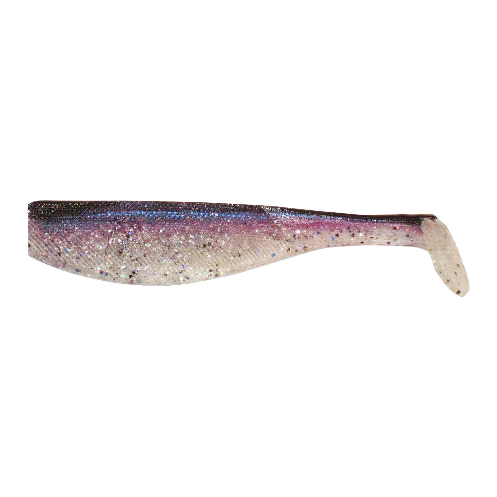 demon fishing lure Shad-Tails #T64 Purple Demon – AA Worms